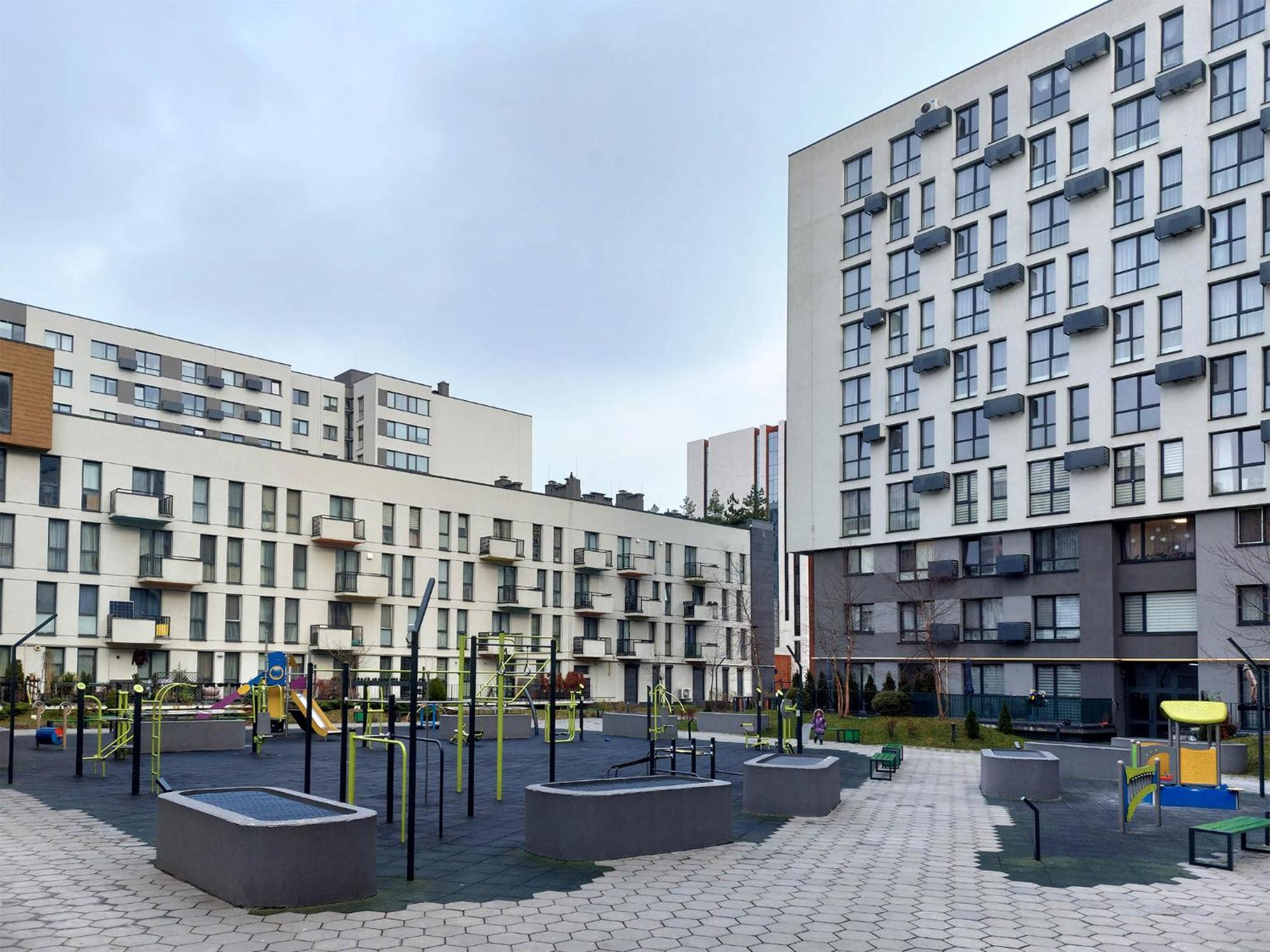 Новобудова Місто Трав, Р-Н Вікторії Гарденс Apartment Лвив Екстериор снимка